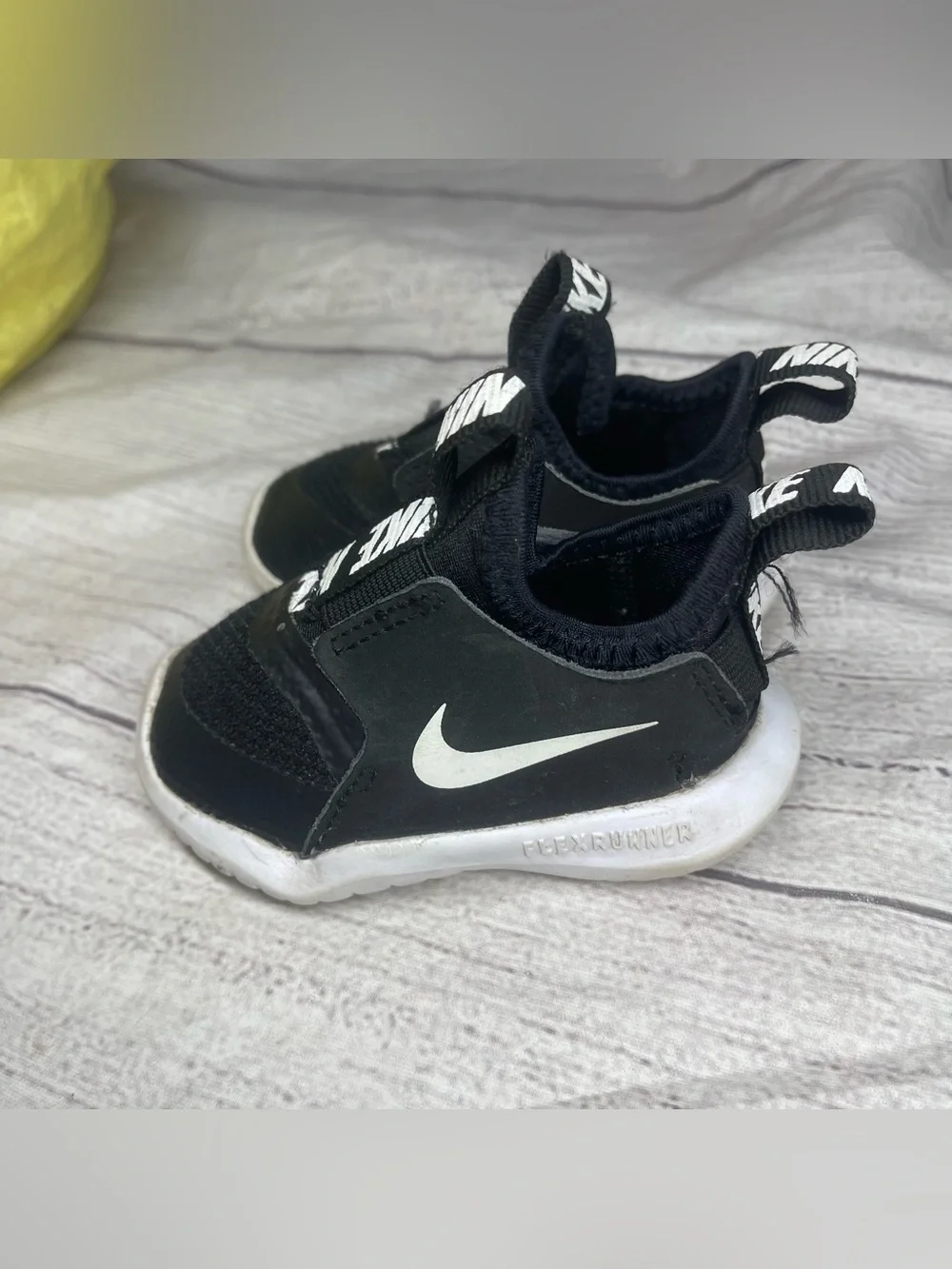 Nike Baby  3C Black Flex Runner Shoes